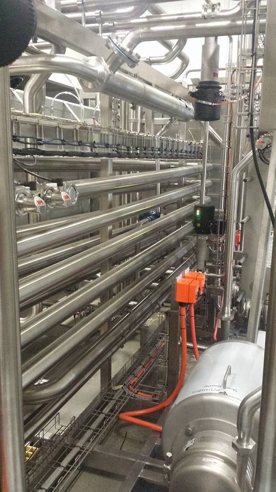 Industrial plant electrical installation
